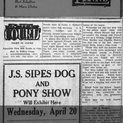 Newspapers.com - The Winfield Daily Free Press - Tue, Apr 19, 1921 - Page 8 C G Barner.jpg