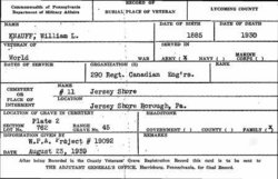 William Lloyd Knauff military doc William Lloyd Knauff military doc