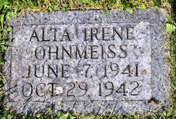 Alta Irene Ohnmeiss 1941-1942