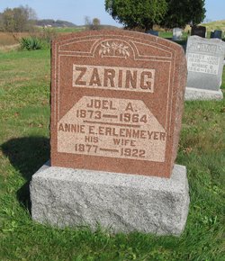 Annie Elizabeth Erlenmeyer Zaring 1877-1922