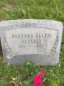 Barbara Ellen Miller Heverly 1816-1957
