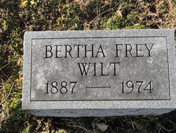 Bertha Irene Frey Wilt 1886-1974