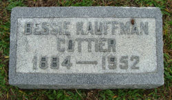 Bessie Barner Kauffman Cottier 1884-1952