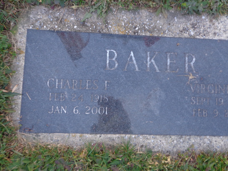 Charles Franklin Baker 1918 - 2001