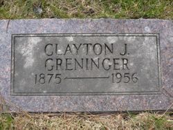 Clayton Joel Greninger 1875-1956