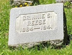 Crinnie Susan Rhoads Reese 1884-1941