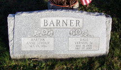 Dale Vernon Barner, Sr. 1928-2001
