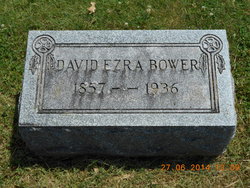 David Ezra Bower 1857-1936