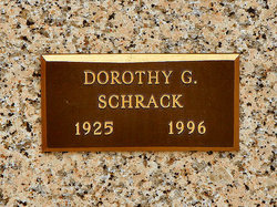 Dorothy Grace Keiffer Schrack 1925-1996