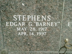 Edgar G. 'Barney' Stephens 1917-1997