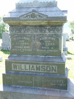 Elizabeth J. Rowe gravestone