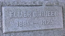 Elmer Charles Gheen 1881-1925