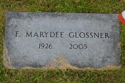 Florence Marydee Glossner 1926-2005