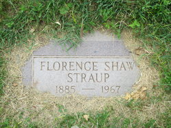 Florence Shaw Straup 1888-1967