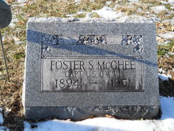 Foster Stanley McGhee 1894-1951
