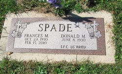 Frances M. Sheaffer Spade 1930-2010