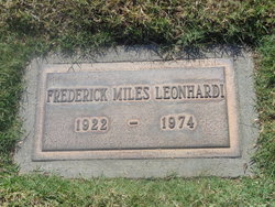 Frederick Miles Leonhardi 1922-1974