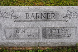 Gene Ellsworth Barner 1933-1994