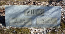 Gustin 'Augustine' Demetress Wills 1891-1958