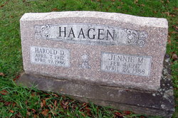 Harold Daniel Haagen 1912-1986