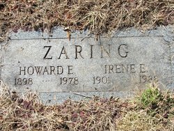 Howard E. Zaring 1898-1978
