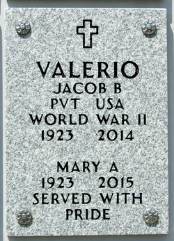 Jacob Biancolino Valerio 1923-2014