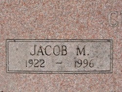 Jacob Meldon 'Jake' Cutsworth 1922-1996