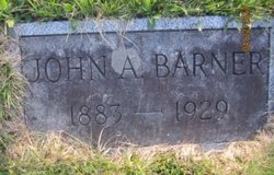 John Adam Barner 1883-1929