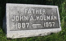 John Adam Holman 1887-1957