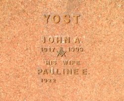 John Albert Yost, Jr. 1917-1999