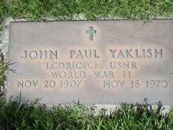 John Paul Yaklish 1907-1970