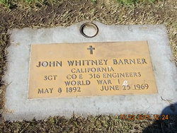 John Whitney Barner 1892-1969