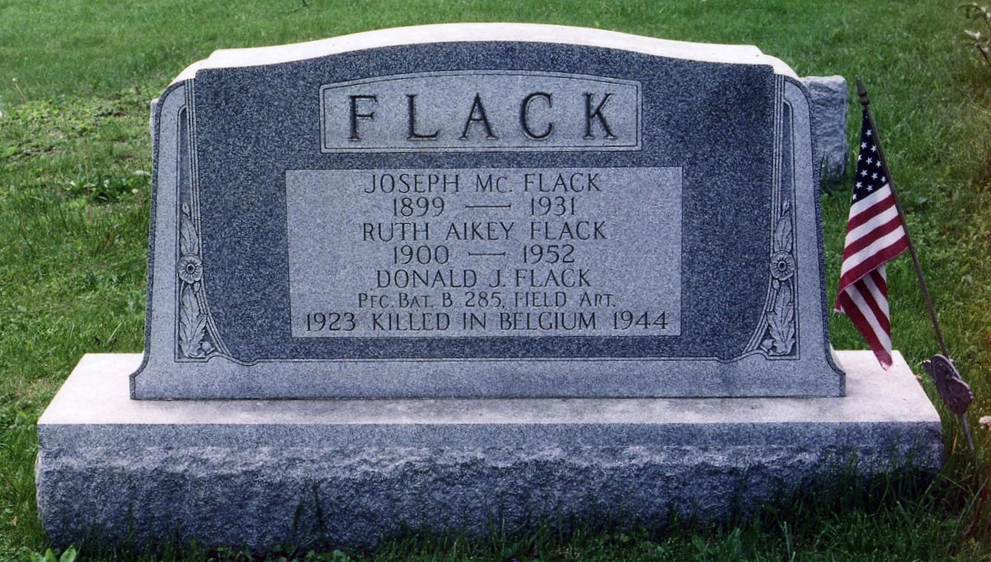 Joseph McMitchlem Flack 1899-1931