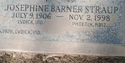 Josephine Barner Straup Funk 1906-1998