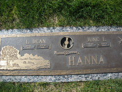 June Laree Barner Hanna 1930-2009