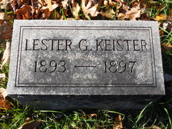 Lester G. Keister 1893-1897