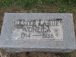 Lester LaRue Voneida 1914-1938