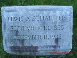 Lewis A. Schaeffer 1855-1933