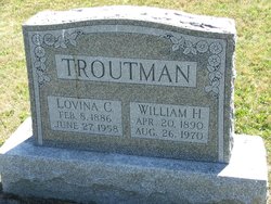 Lovina Catherine Brown Troutman 1886-1958