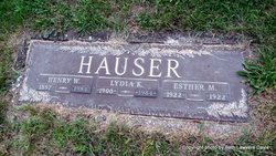 Lydia Esther Kreitz Hauser 1900-1984