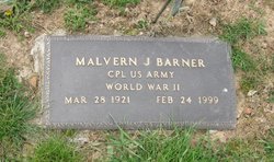  Malvern John (Slim) BARNER (I12564)