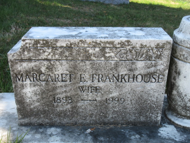  Margaret Elizabeth FRANKHOUSE (I12305)