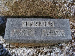 Margaret Evelyn Wentzel Barner 1901-1973
