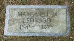Margaret May Martin McCreary Crossley Leonard  1888-1978