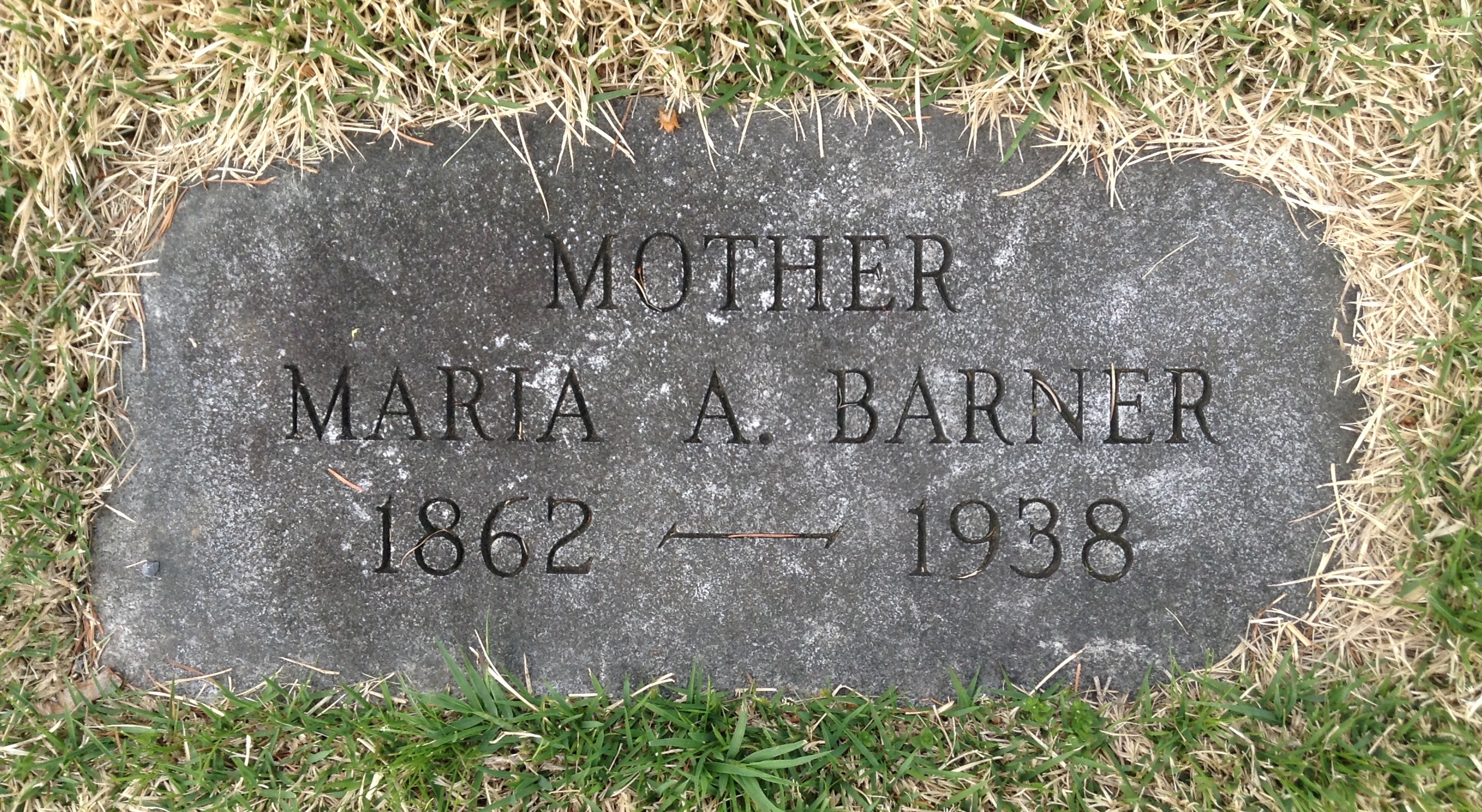 Maria A. McKenzie Barner 1862-1938
