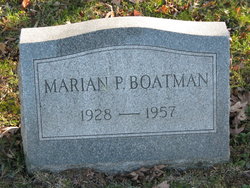 Marian P. Boatman 1928-1957