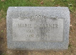 Marie Dorothy Fries Barner 1892-1974