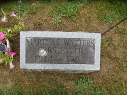 Martha E. Watters Carstetter 1914-1984