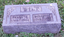 Mary Elizabeth 'Minnie' Wilson Wilt 1869-1937