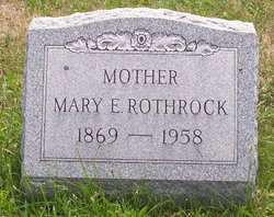 Mary Ellen Haagen Rothrock 1869-1958